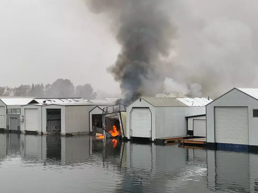 Fire Off Clover Island Destroys Two Boathouses