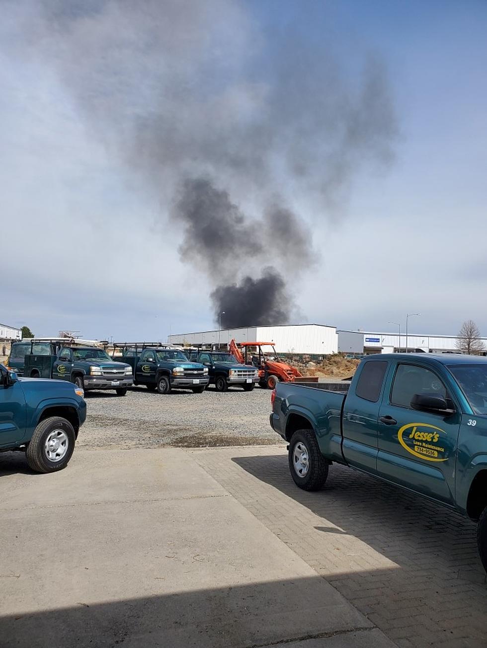 Fire Destroys Double-Wide Mobile Home in Kennewick