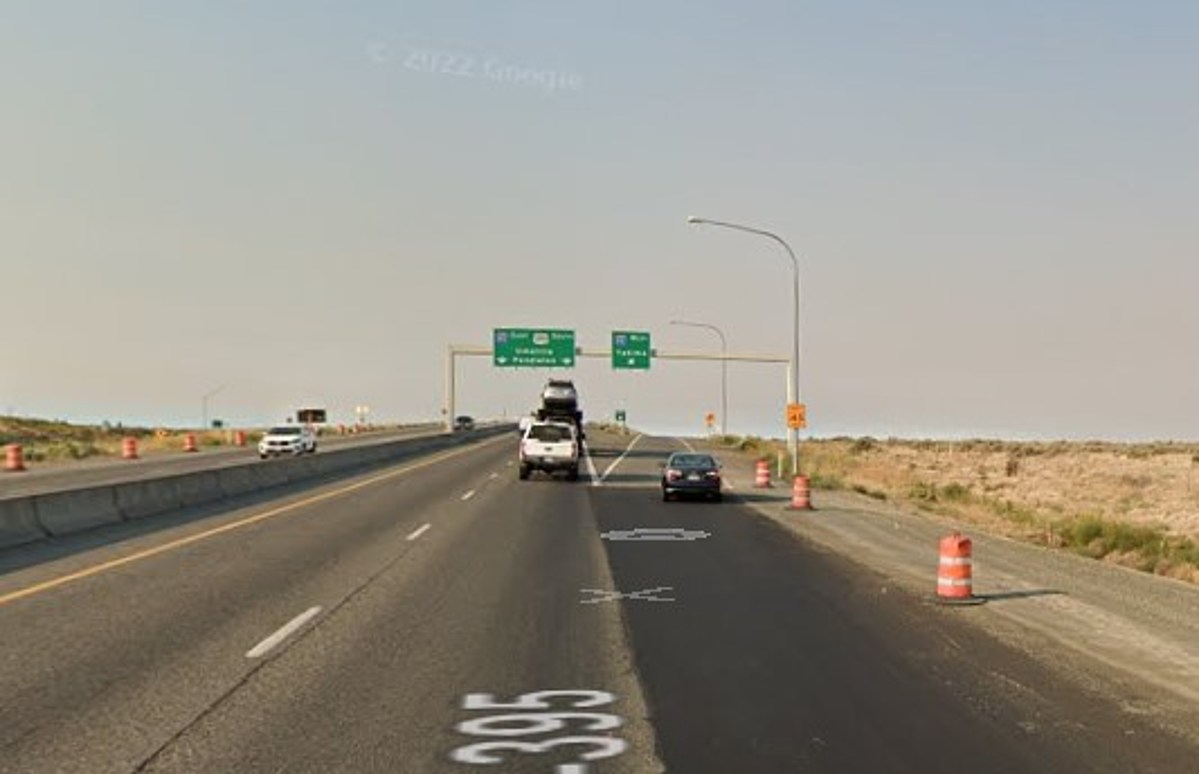 US 395 Will Close Overnight in Kennewick