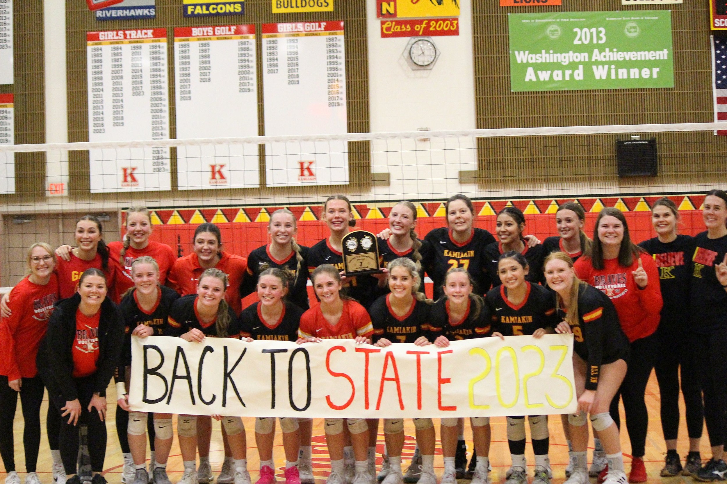 Kamiakin Volleyball Opens State Play on Friday