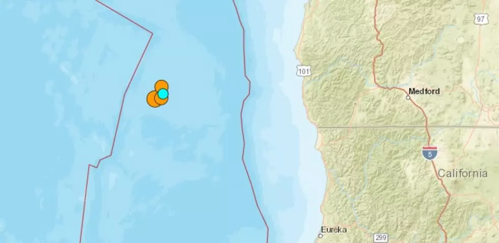 Multiple Earthquakes Hit Oregon Coast Including A 5.7 Magnitude