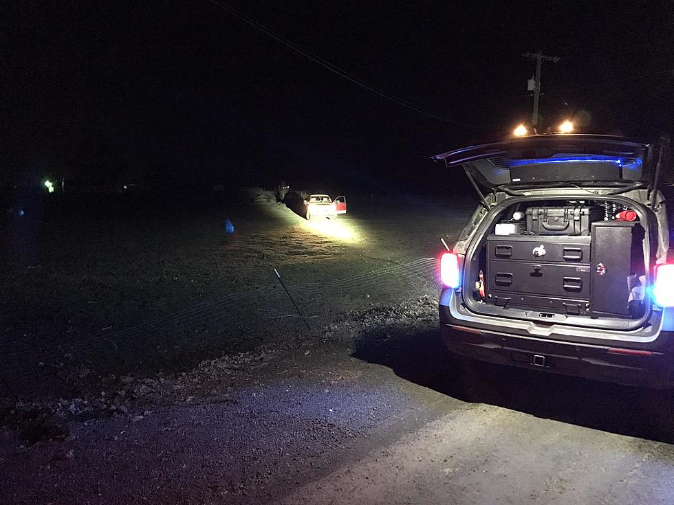 How did a Truck End up in a Field in Benton County?