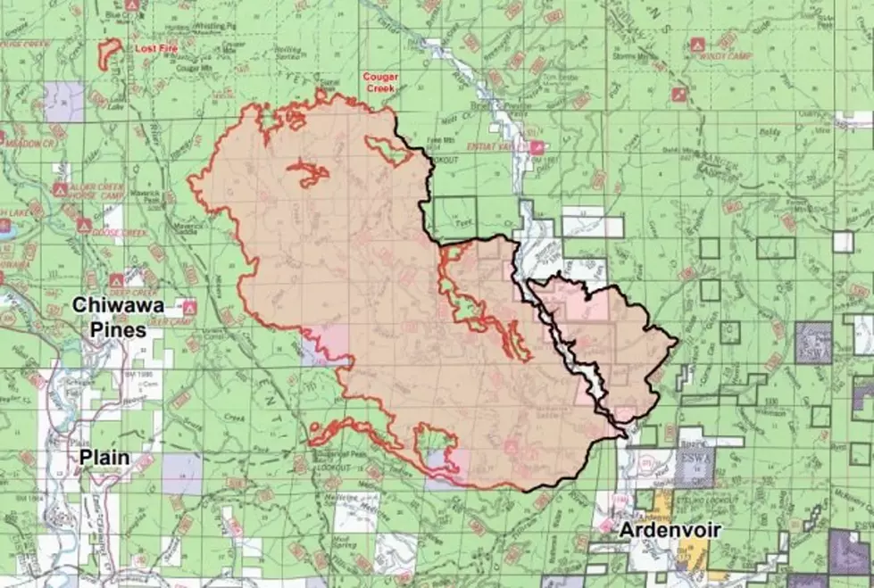 Cougar Creek Fire Crews Brace For Another Red Flag Warning
