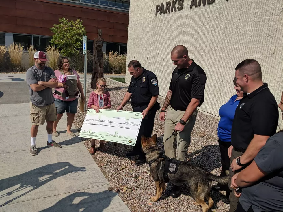9-Year-Old Girl Donates Over $20,000 to MLPD K9 Program