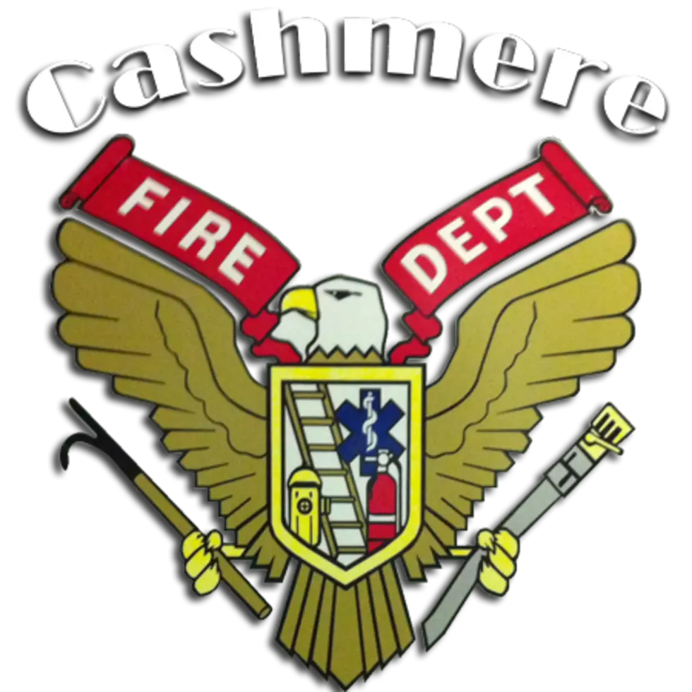 Cashmere Fire Crews Handle Monday Morning Fire in Outbuilding