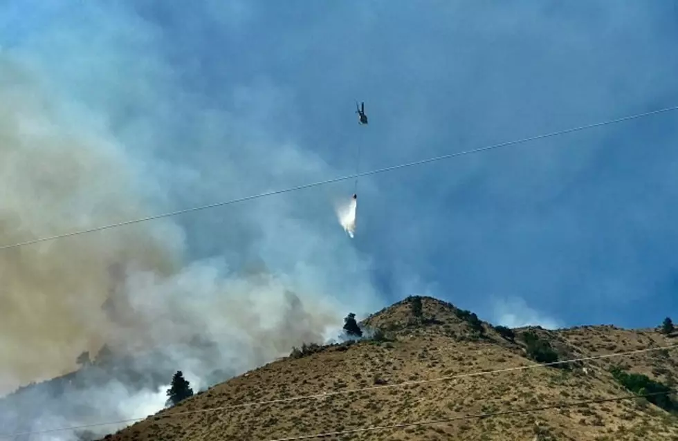 Brush Fire Sparked Above Gun Club in Number 2 Canyon