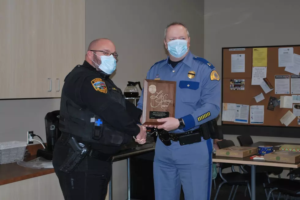 Douglas County Deputy and WSP Trooper Honored for September Save