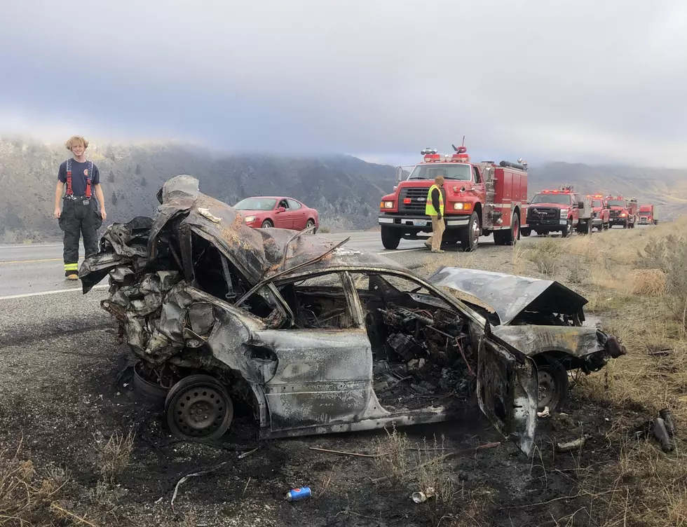 Orondo Firefighter Plays Role of Both Witness and Incident Commander in Highway 97 Crash Wednesday