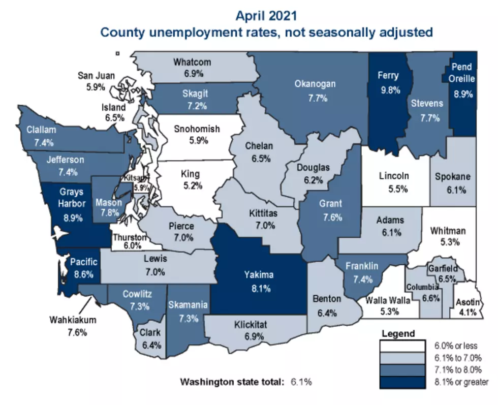 Douglas County Has Lowest Unemployment Rate in NCW for April