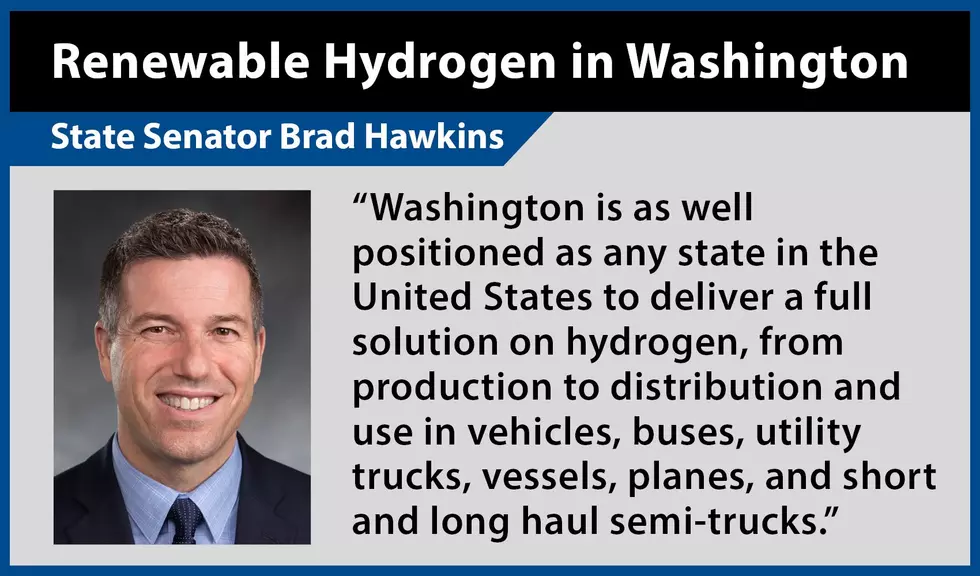 Gov. Inslee Signs Hawkins-Sponsored Bill for Hydrogen Vehicle Tax Fairness