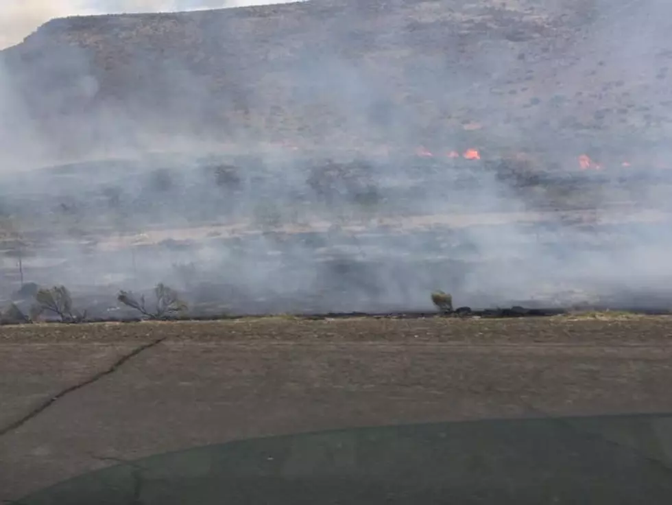 40-Acre Fire Contained Along I-90 East of Vantage Bridge