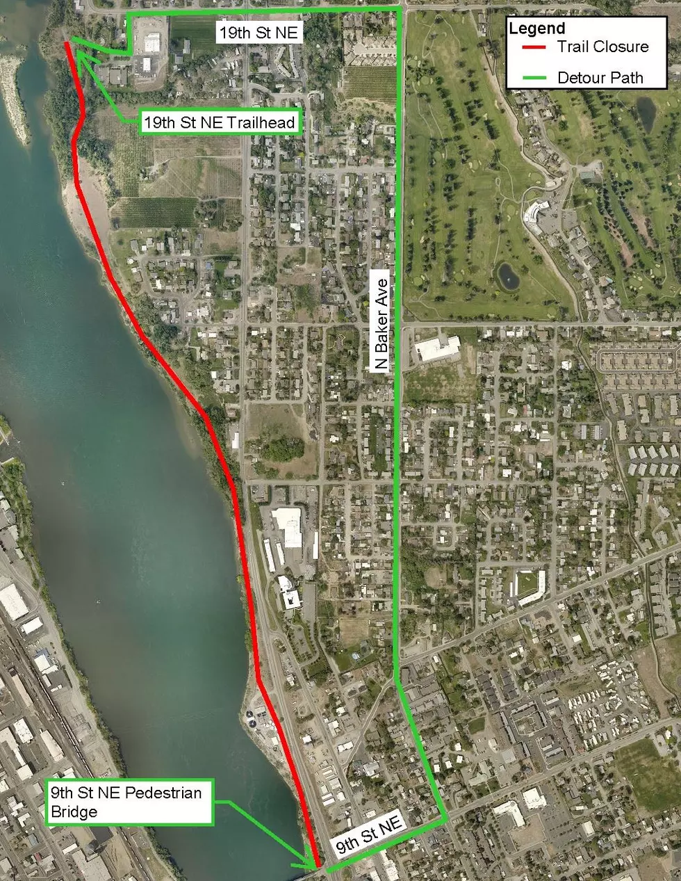 Closure Coming to East Wenatchee Loop Trail Friday