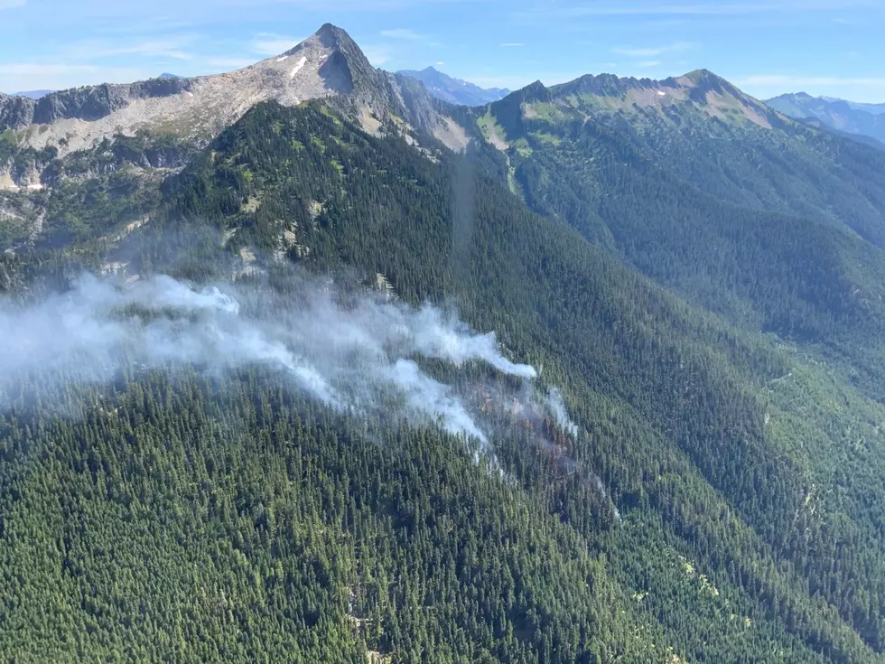 Nason Fire at Lake Wenatchee Burning Up to 60 Acres on Steep Terrain at Lake Wenatchee