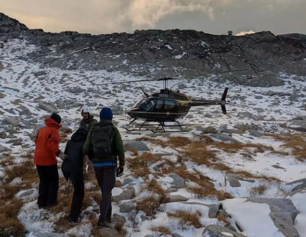Hiker from New Mexico Rescued by Helicopter from Aasgard Pass