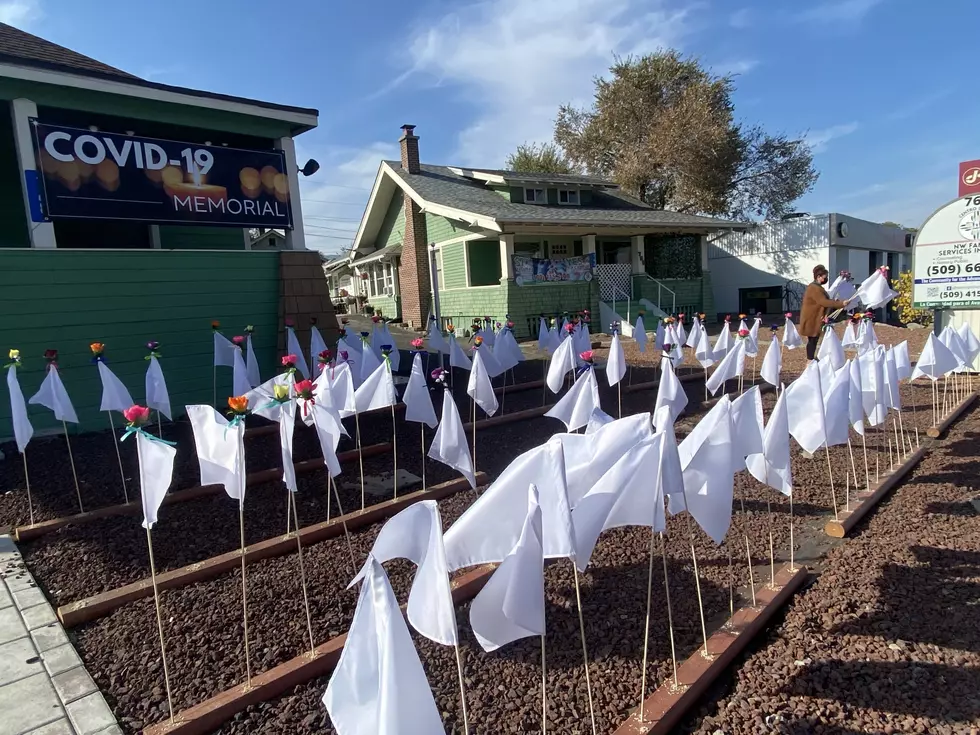 CAFE Displaying Flags to Commemorate COVID Victims