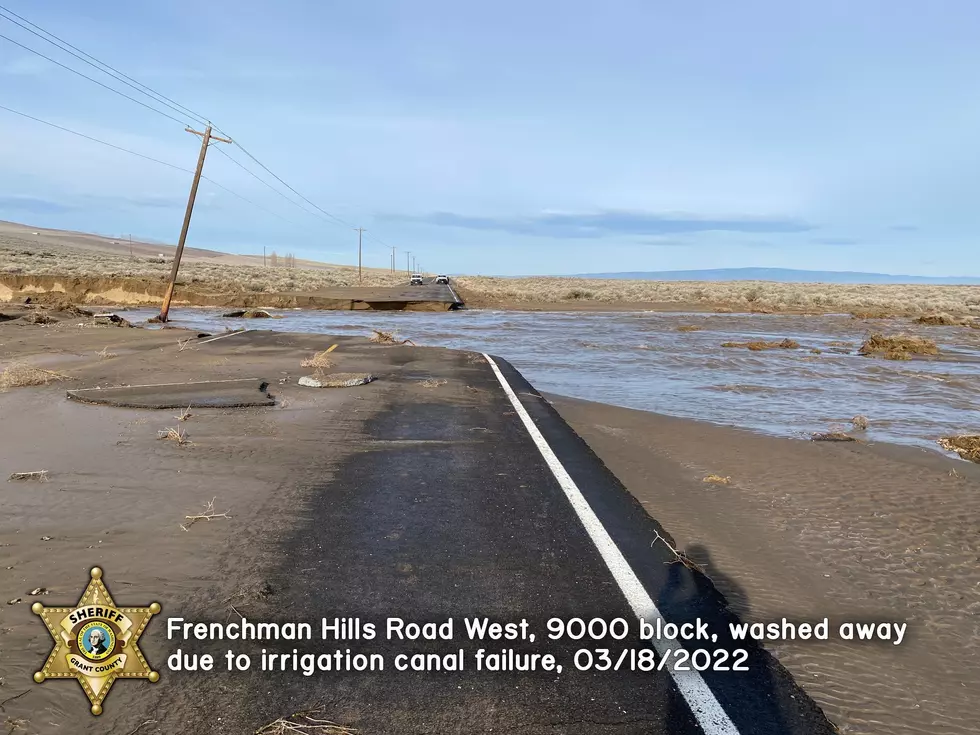 Local Emergency Declared After Canal Failure Washes Our Grant County Road