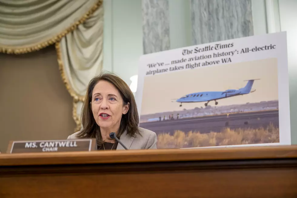 Sen. Cantwell Holds Hearing After Electric Plane Take-Off From Moses Lake