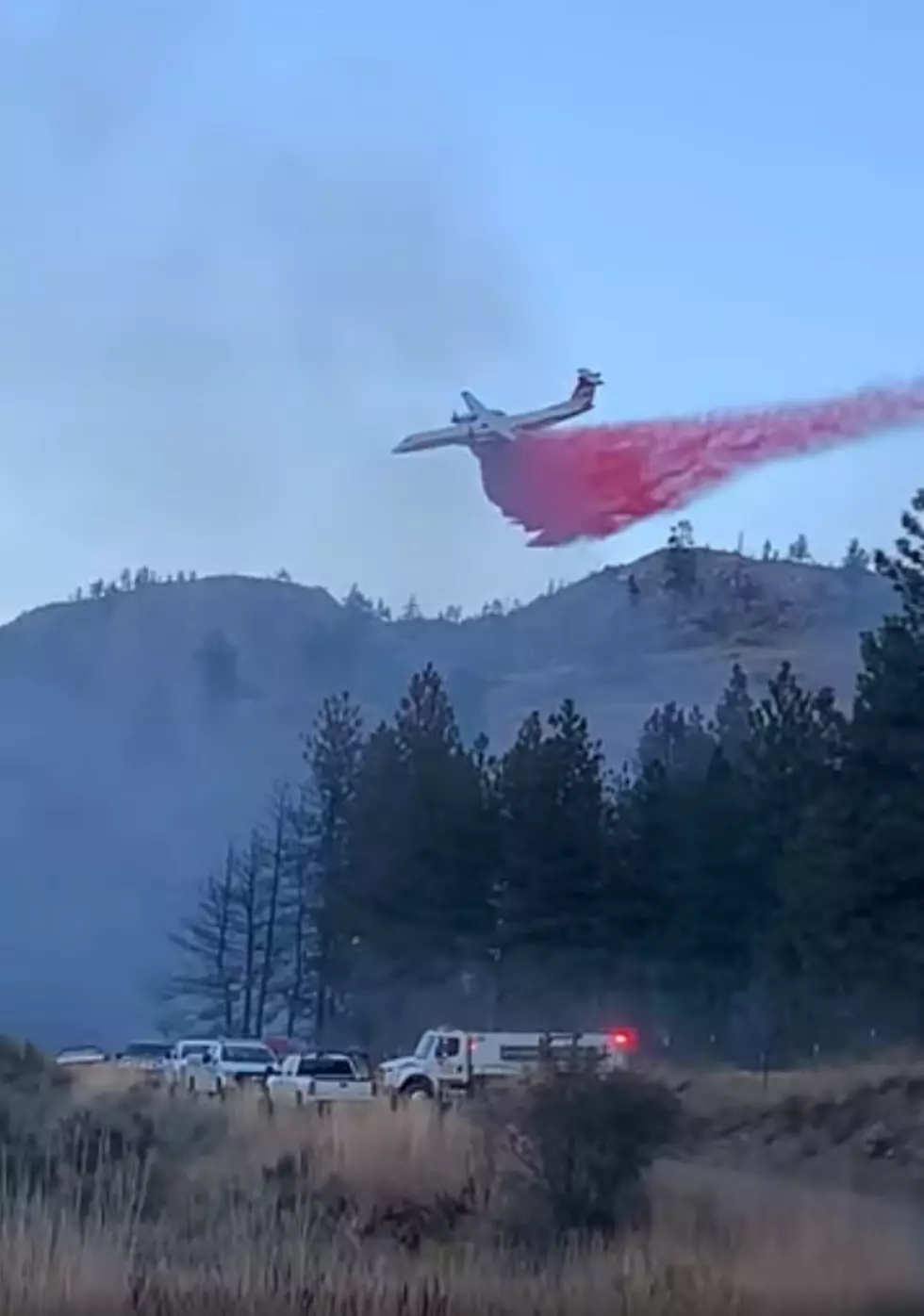 Wildfire Threatens Homes in Methow Valley