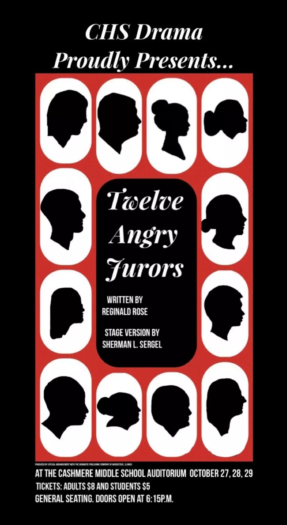 Cashmere High School Presents 12 Angry Jurors