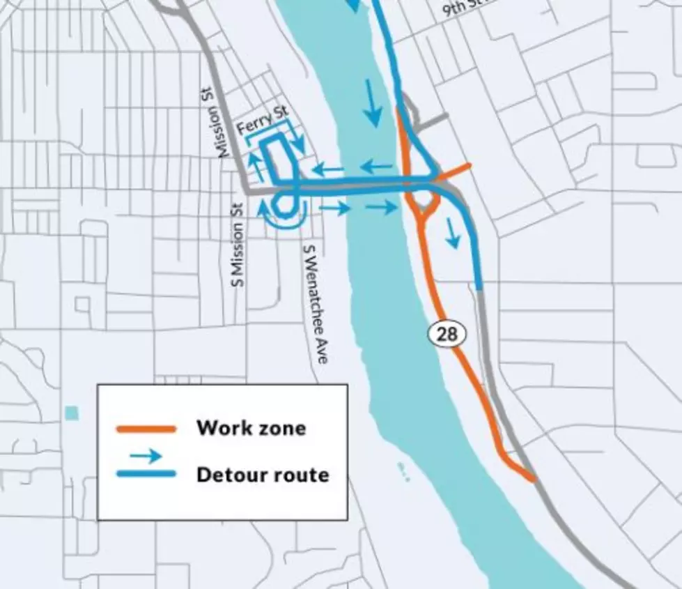 Emergency Construction To Close SR 28 Bypass In East Wenatchee