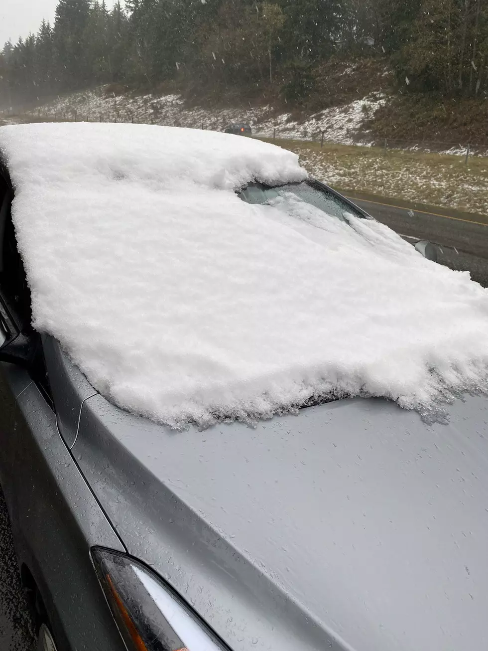 Driver Gets $500+ Ticket For Driving With Windshield Covered In Snow