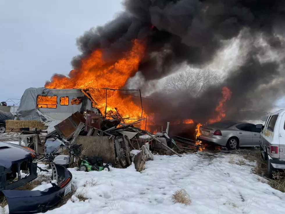 Motorhome in Ephrata Engulfed in Fire, Spreads to Multiple Vehicles