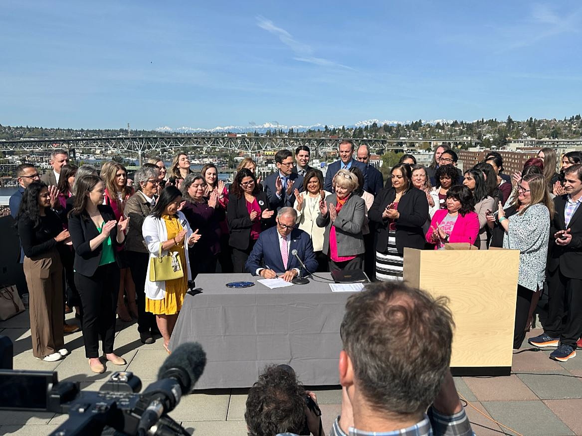 Gov. Jay Inslee Signs Five Reproductive Healthcare Bills Into Law