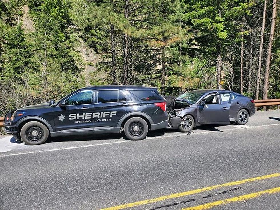 3-Vehicle Crash Involves Chelan Co. Sheriff's SUV At Blewett Pass