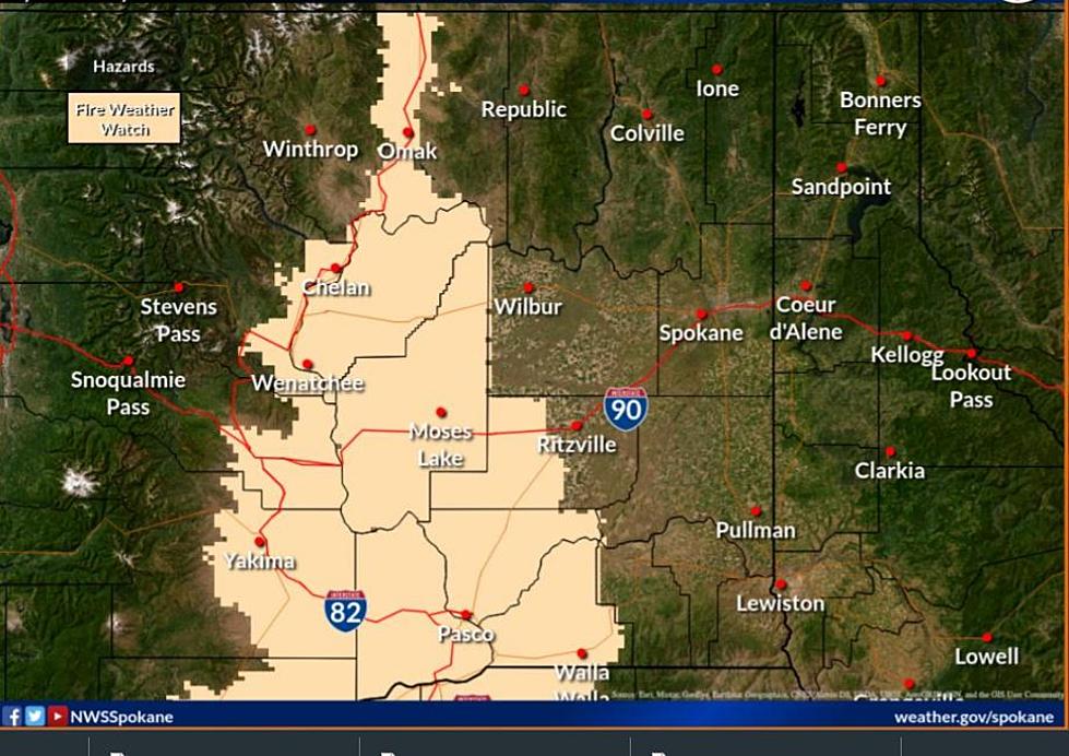 Fire Weather Watch Saturday For Wenatchee, Parts Of NCW