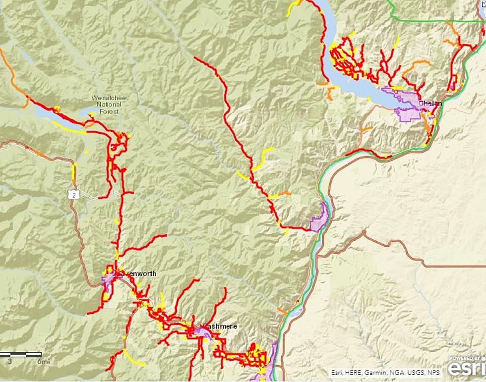 Sunshine, Mid 70s This Week, Chelan Co. Readies Snow Removal Map