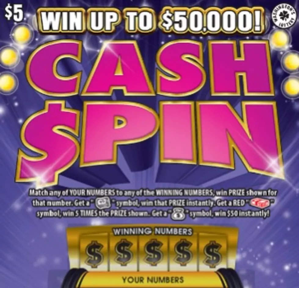 $50K WA Lottery Scratch Tickets Sold In Wenatchee, Othello