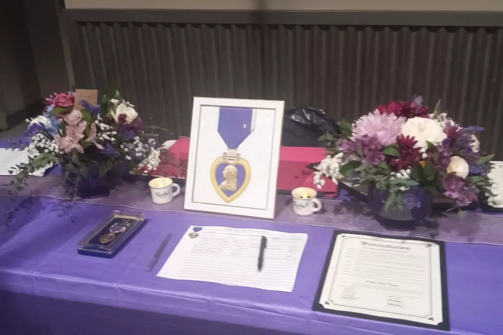 Purple Heart Region ceremony