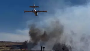 Garred Road Fire Near Coulee City Balloons To 3,500 Acres, Evacuations Ordered