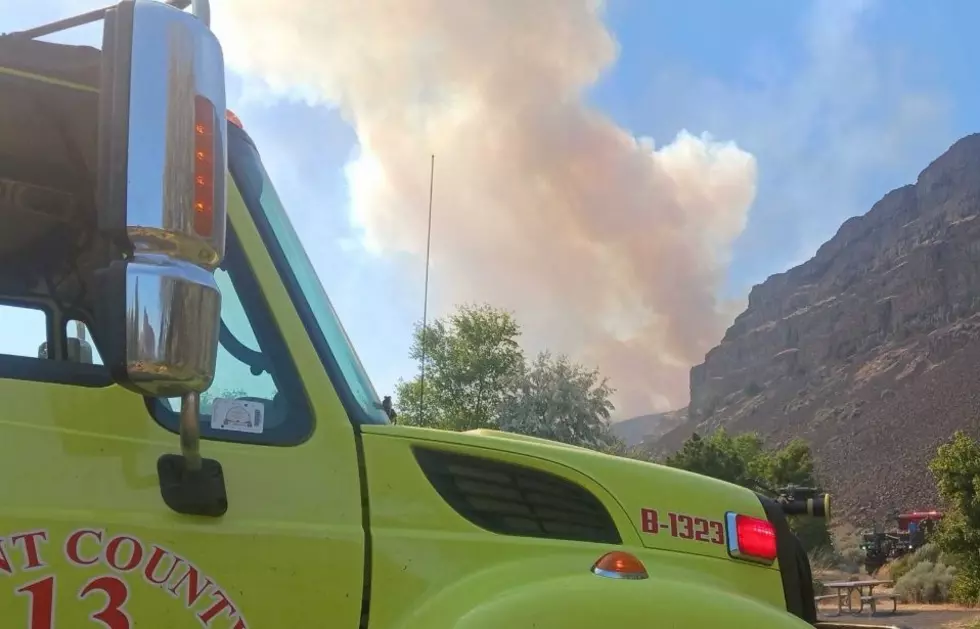 Garred Road Fire Near Coulee City Ups To 27% Containment, SR-17 Fully Re-Opens