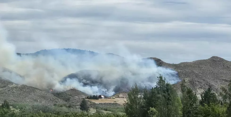 Brushfire Torches Nearly 40 Acres, Threatens Homes Near Tonasket