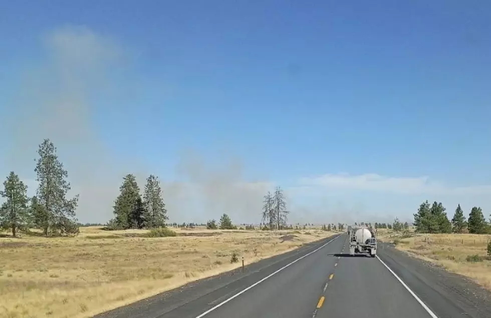 Wildfire Closes 25-Mile Stretch Of US Hwy 2 In Lincoln County