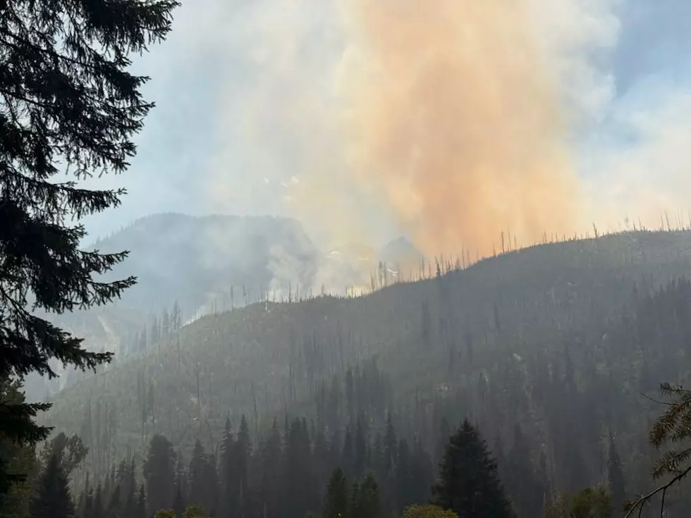 Little Giant Fire Steadily Growing Northwest Of Leavenworth, Now Almost 800 Acres