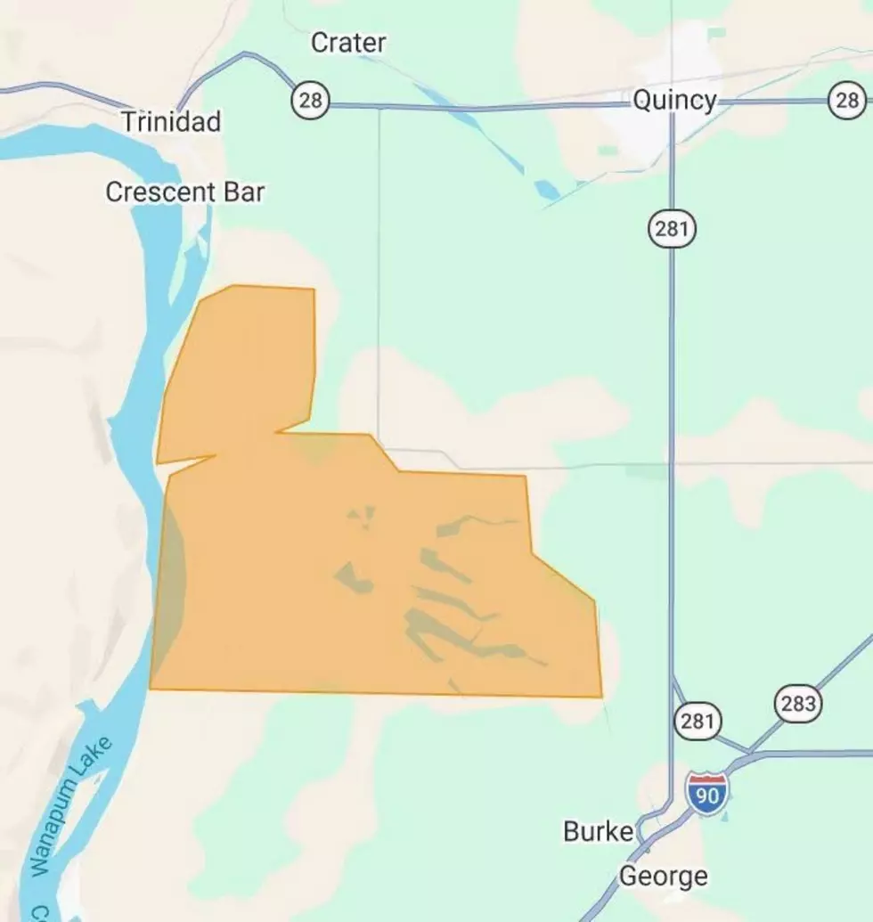 LEVEL 3 Evacuation Area Courtesy Grant Co. Sheriff's Office