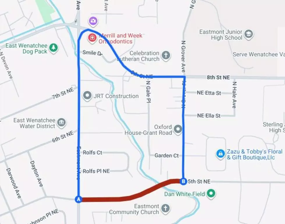 Major East Wenatchee Intersection Closes Friday