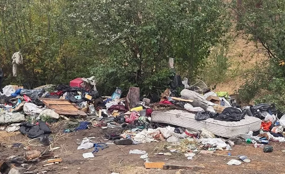 Homeless Encampment In Hay Canyon Near Cashmere Removed, Cleaned