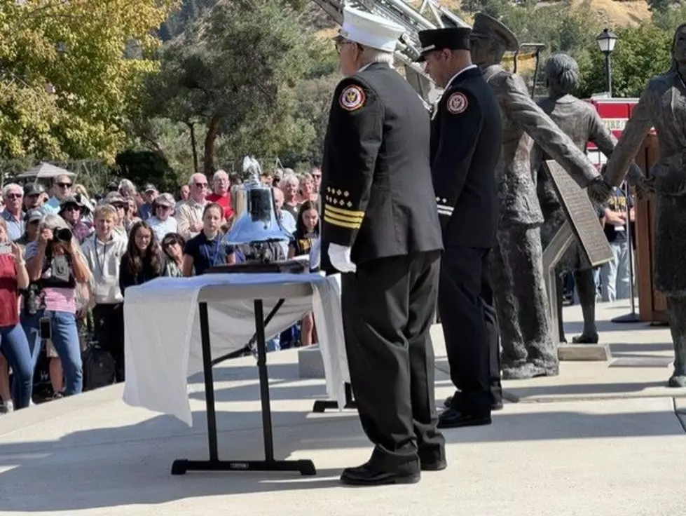 Bell ringing ceremony at 2026 9/11 ceremony in Cashmere, WA Image: TownSquare Media