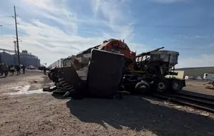 Warden Driver Injured When Train Collides With Semi-Truck In Bruce