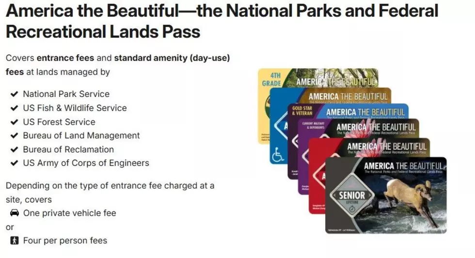 Screen shot / www.nps.gov/planyourvisit/passes