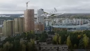 It's a bird, It's a plane, no. It's a Walmart delivery drone