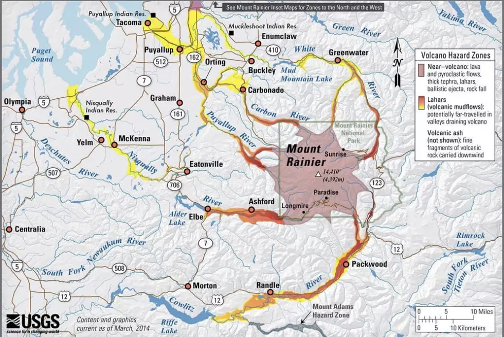 What To Do If Mount Rainier Erupts?
