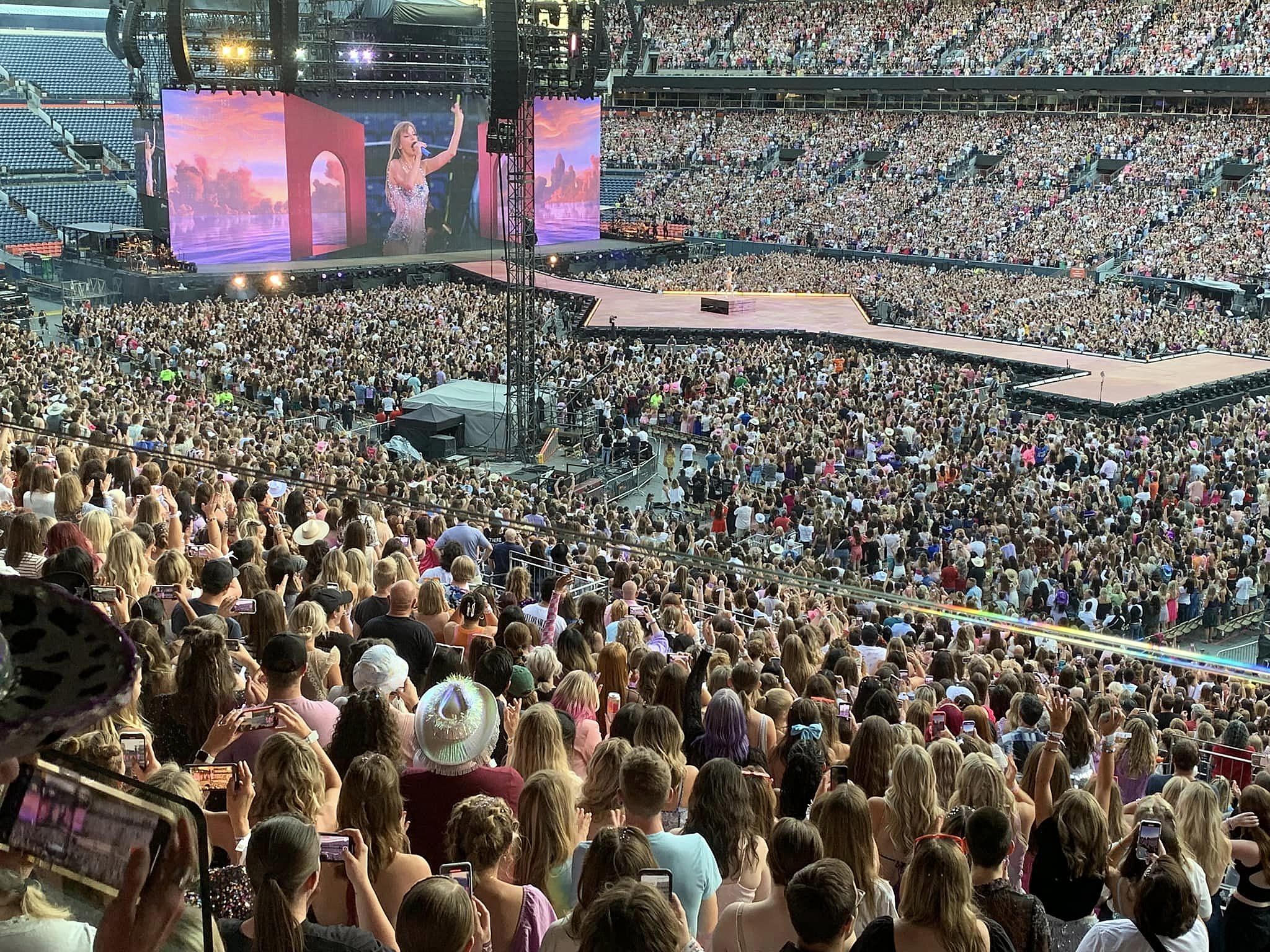 Swifties gather for Eras Tour concert at Lumen Field