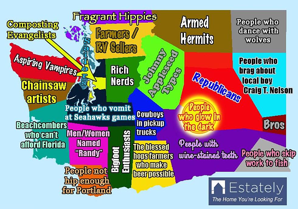 Do you Remember This Map of Washington &#8211; That Went Viral?