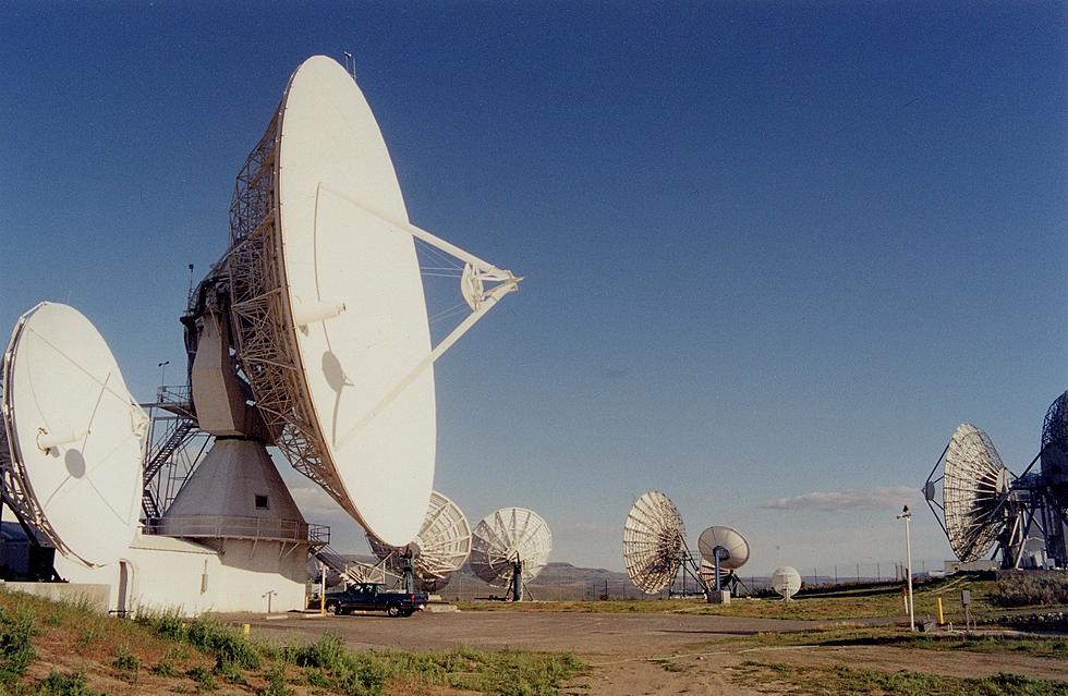 What are the Several Dozen Satellite Dishes Near Brewster?