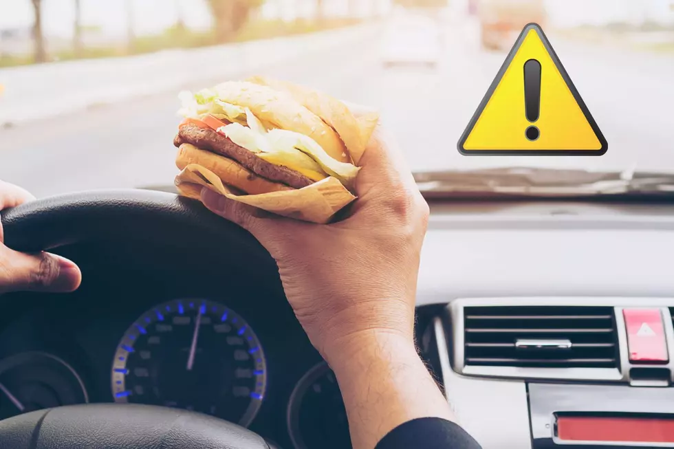 Eating while driving
