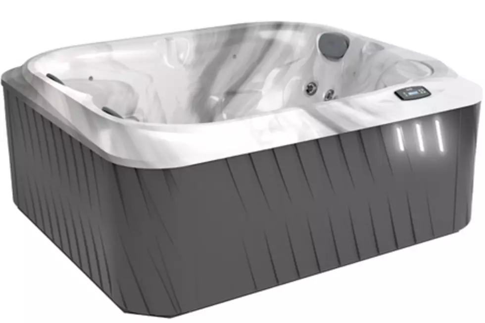 Bid to win a Jacuzzi hot tub from Swim World (photo via Swim World)